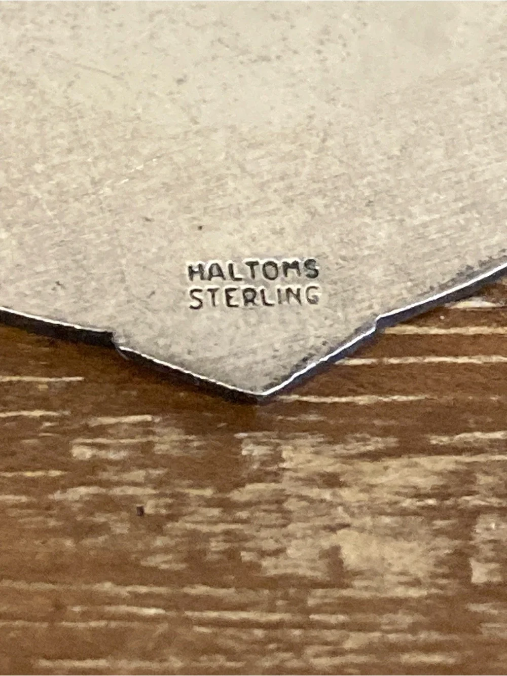 1963 Schlumberger Oil Keychain Sterling Silver Pendant Haltom’s Fort Worth